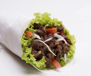 Lamb Kebab Wrap