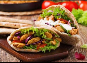 Chicken Tikka in Pitta
