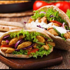 Chicken Tikka in Pitta