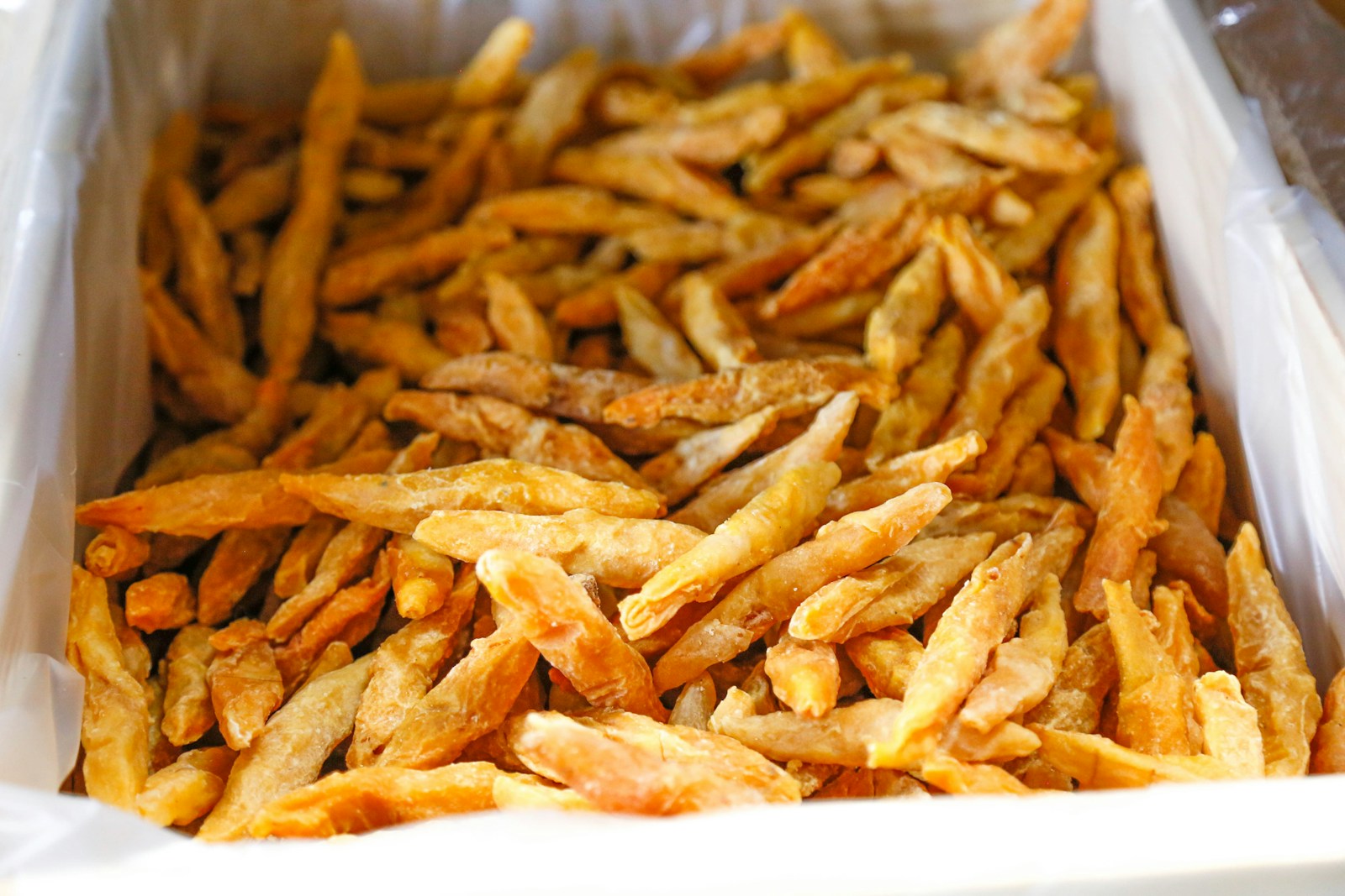 fried food on white ceramic plate