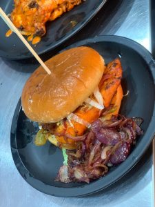 Fiery Chicken Burger