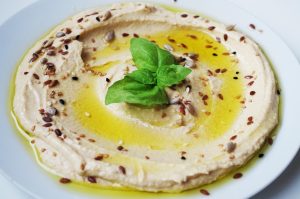 Hummus with pitta 2 pcs